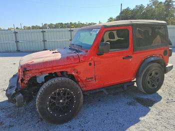  Salvage Jeep Wrangler