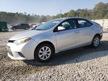  Salvage Toyota Corolla