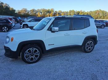  Salvage Jeep Renegade