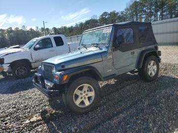  Salvage Jeep Wrangler