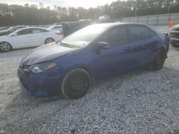  Salvage Toyota Corolla