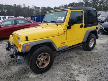  Salvage Jeep Wrangler