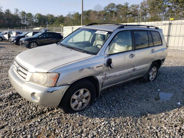  Salvage Toyota Highlander