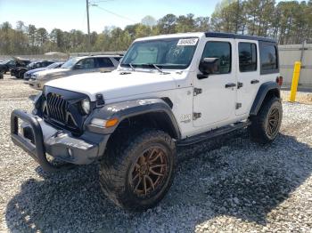  Salvage Jeep Wrangler