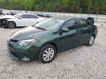  Salvage Toyota Corolla