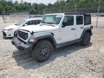 Salvage Jeep Wrangler