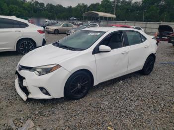  Salvage Toyota Corolla