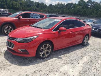  Salvage Chevrolet Cruze