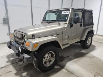  Salvage Jeep Wrangler