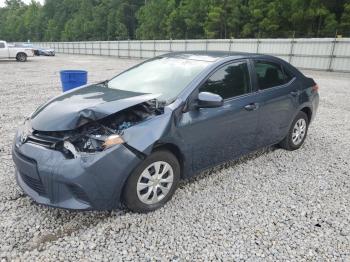  Salvage Toyota Corolla