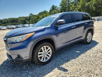  Salvage Toyota Highlander