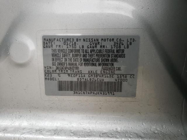 Nissan Versa S Image 7