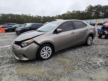  Salvage Toyota Corolla