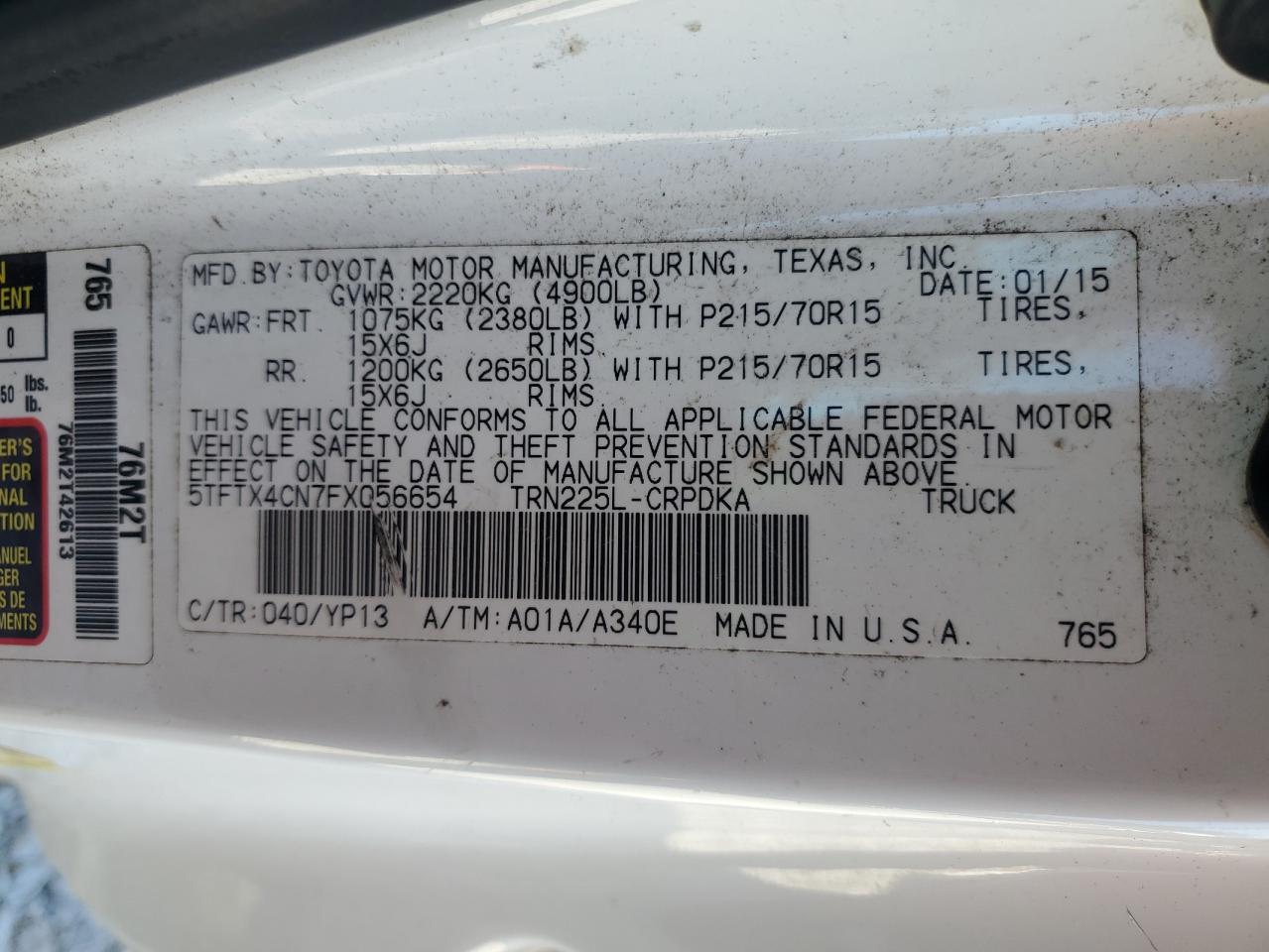 Toyota Tacoma Access Cab Image 12