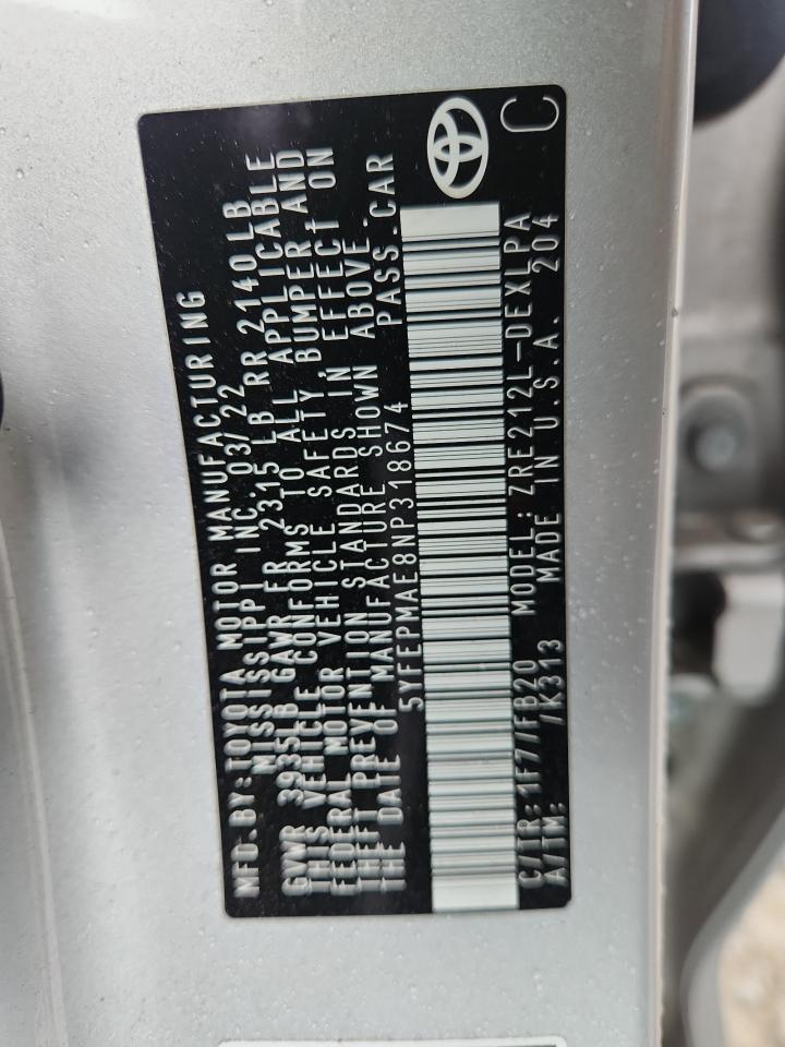 Toyota Corolla Le Image 2