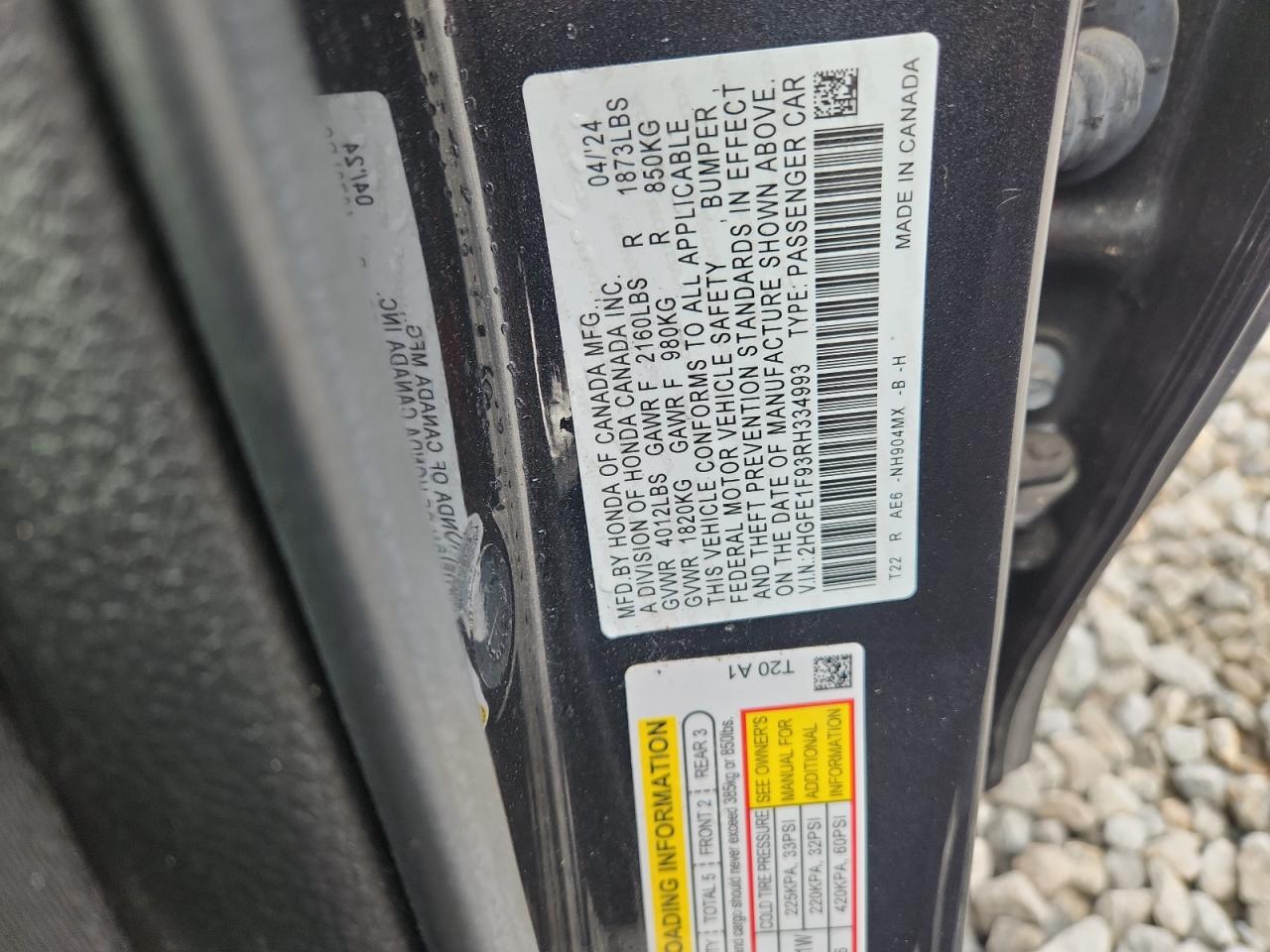 Honda Civic Touring Image 3