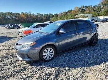  Salvage Toyota Corolla