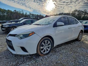  Salvage Toyota Corolla
