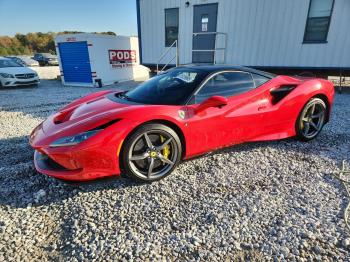  Salvage Ferrari F8 Tributo