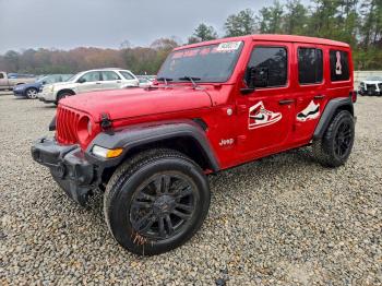  Salvage Jeep Wrangler