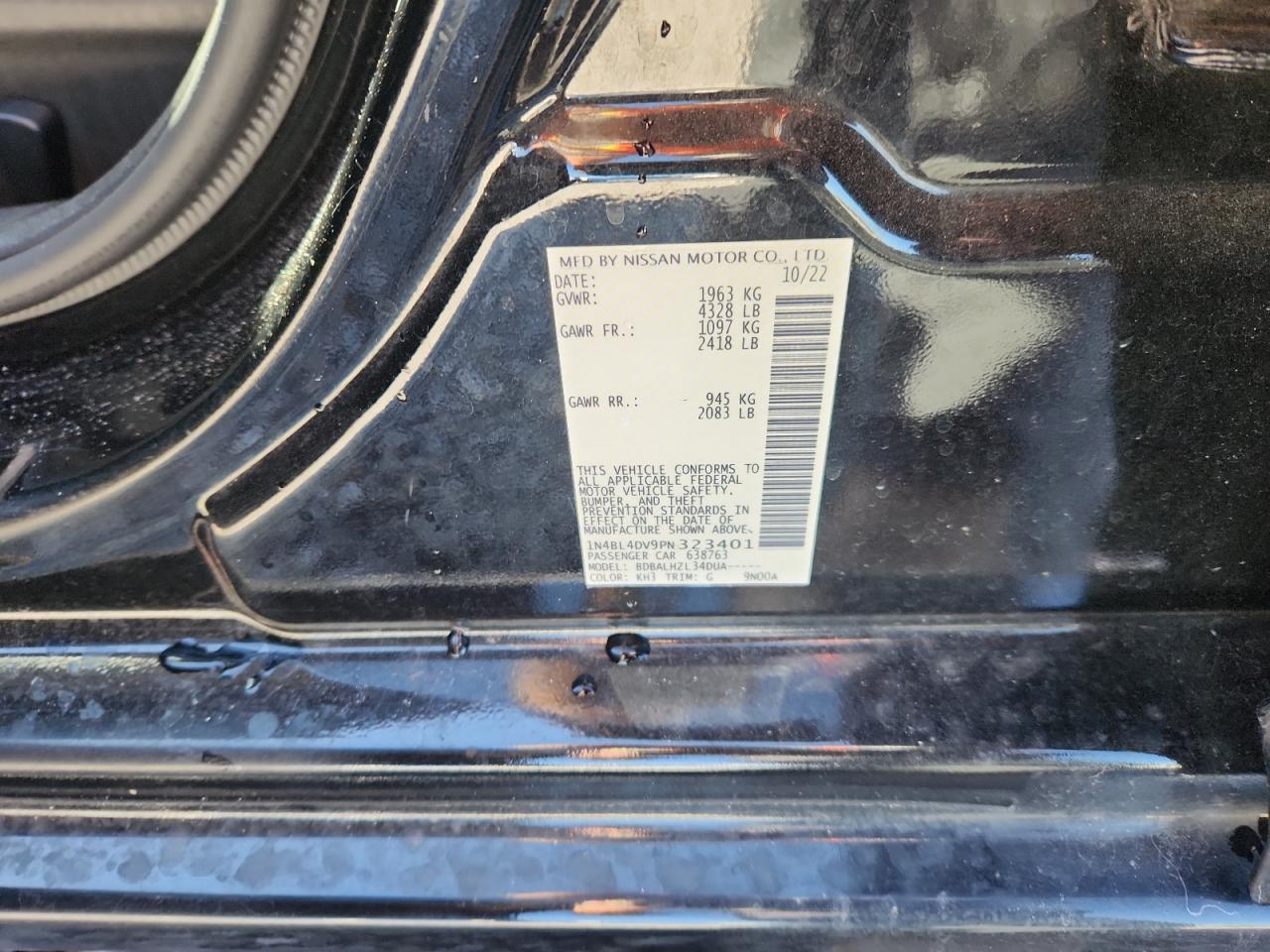 Nissan Altima Sv Image 13