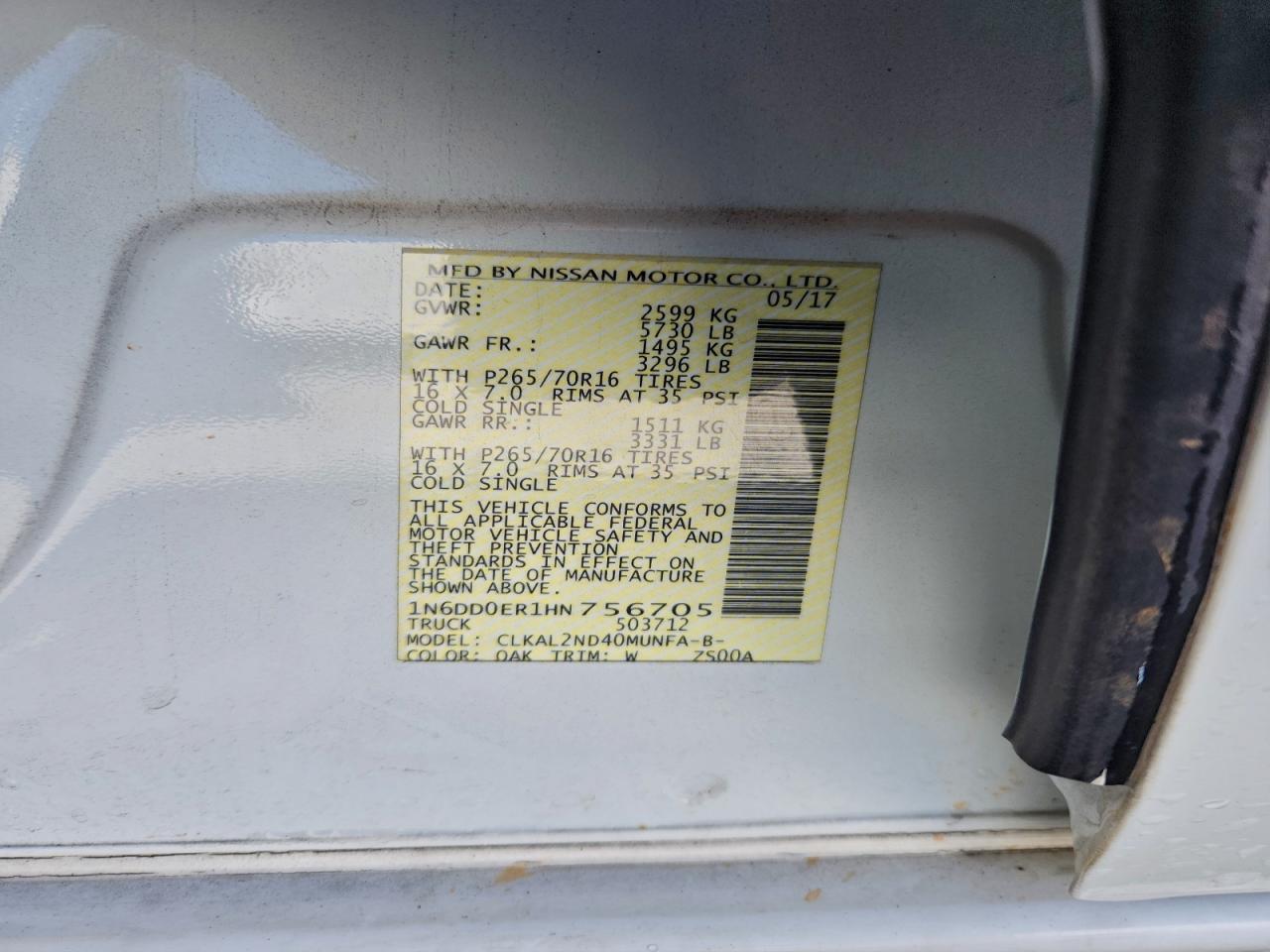 Nissan Frontier S Image 6