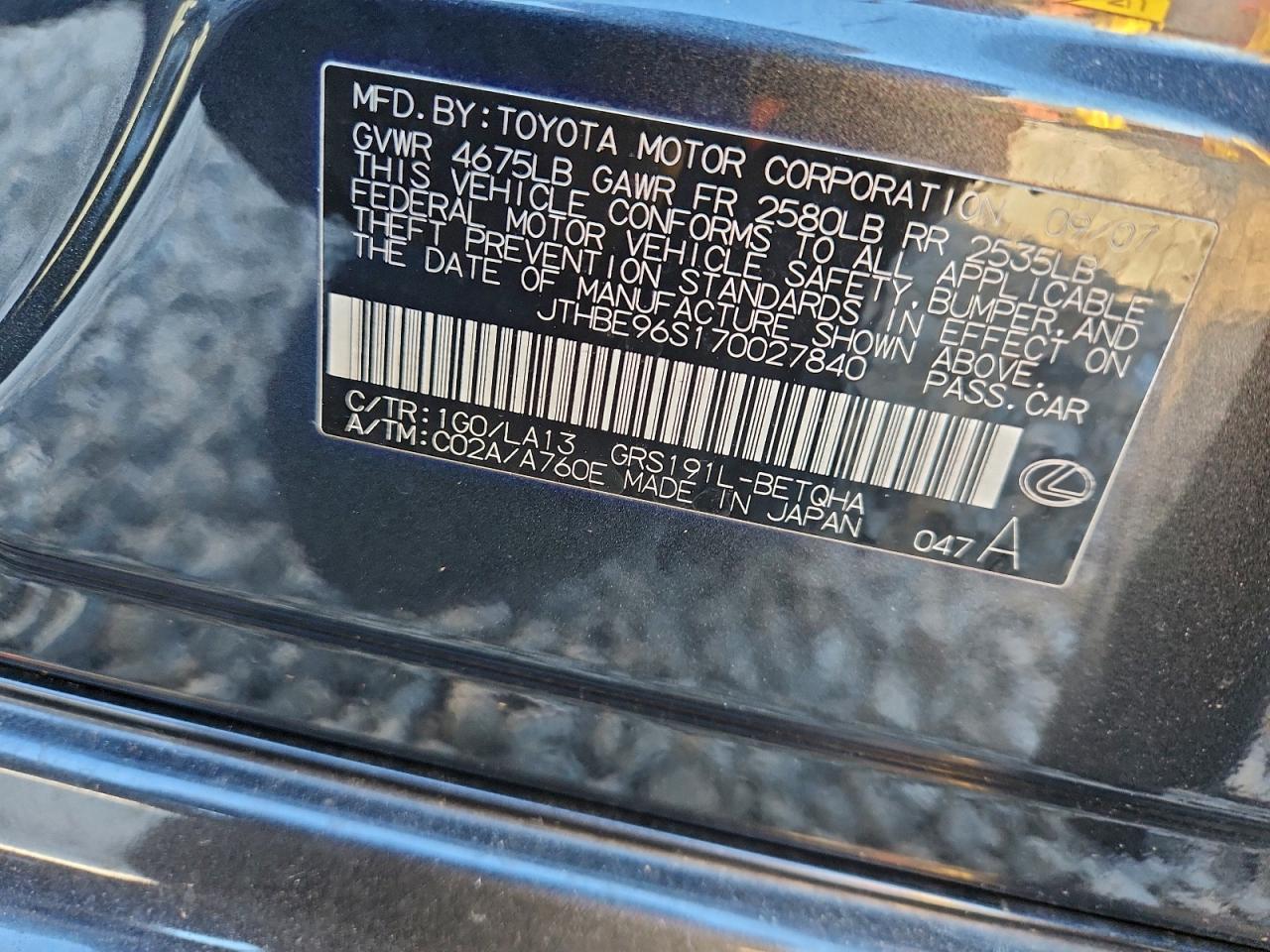 Lexus Gs 350 Image 7