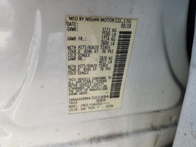 Nissan Titan Platinum Reserve Image 13