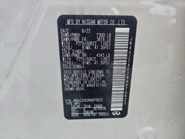 INFINITI Qx Luxe Image 4