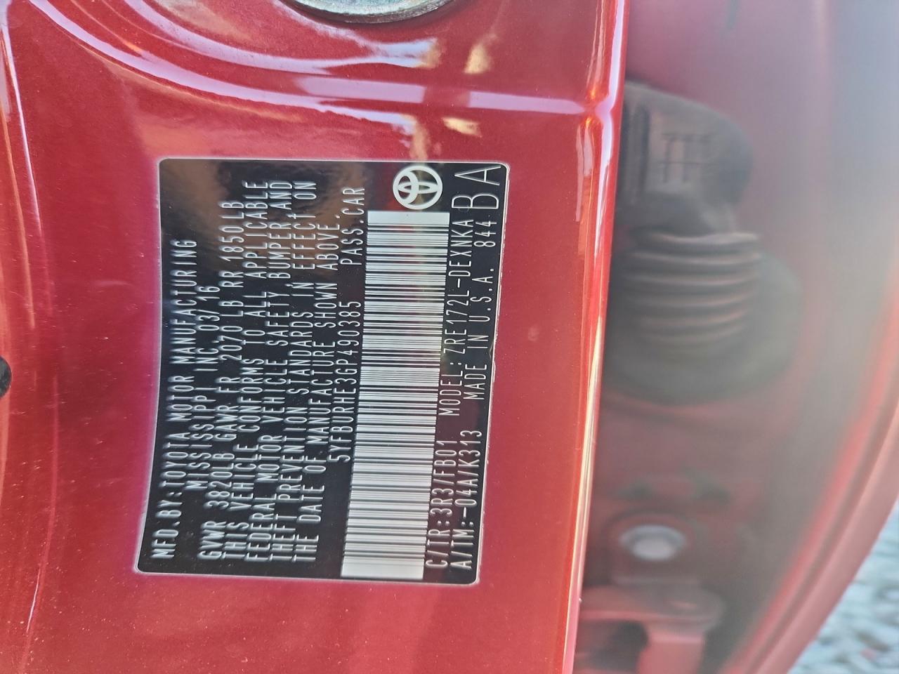 Toyota Corolla L Image 11