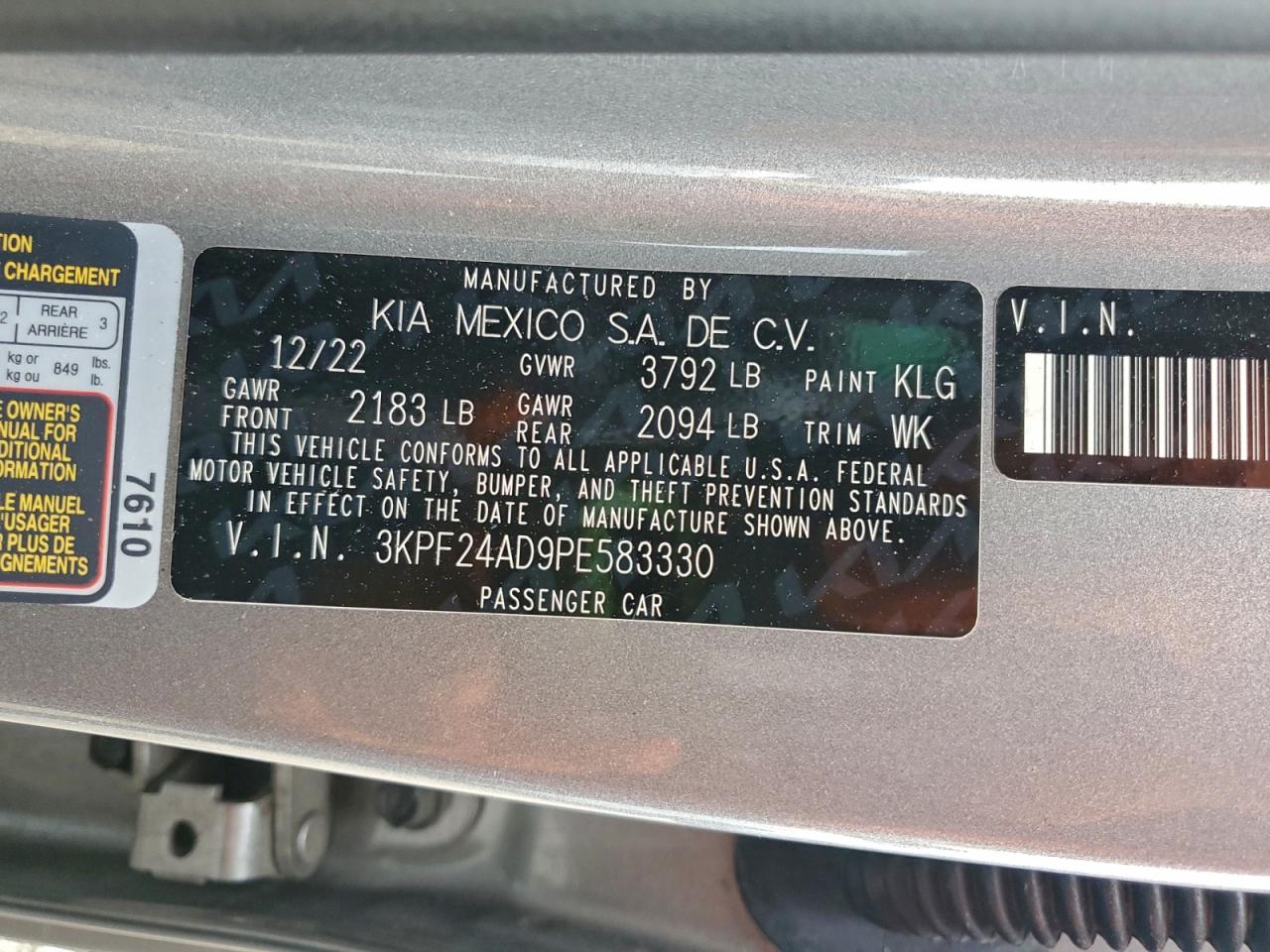 Kia Forte Lx Image 11