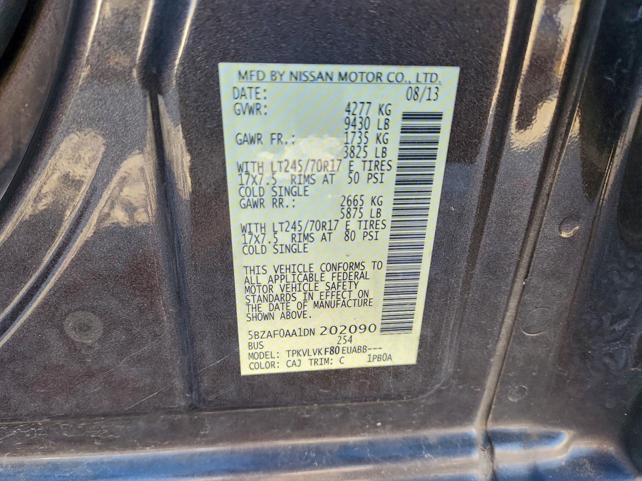 Nissan Nv 3500 S Image 2