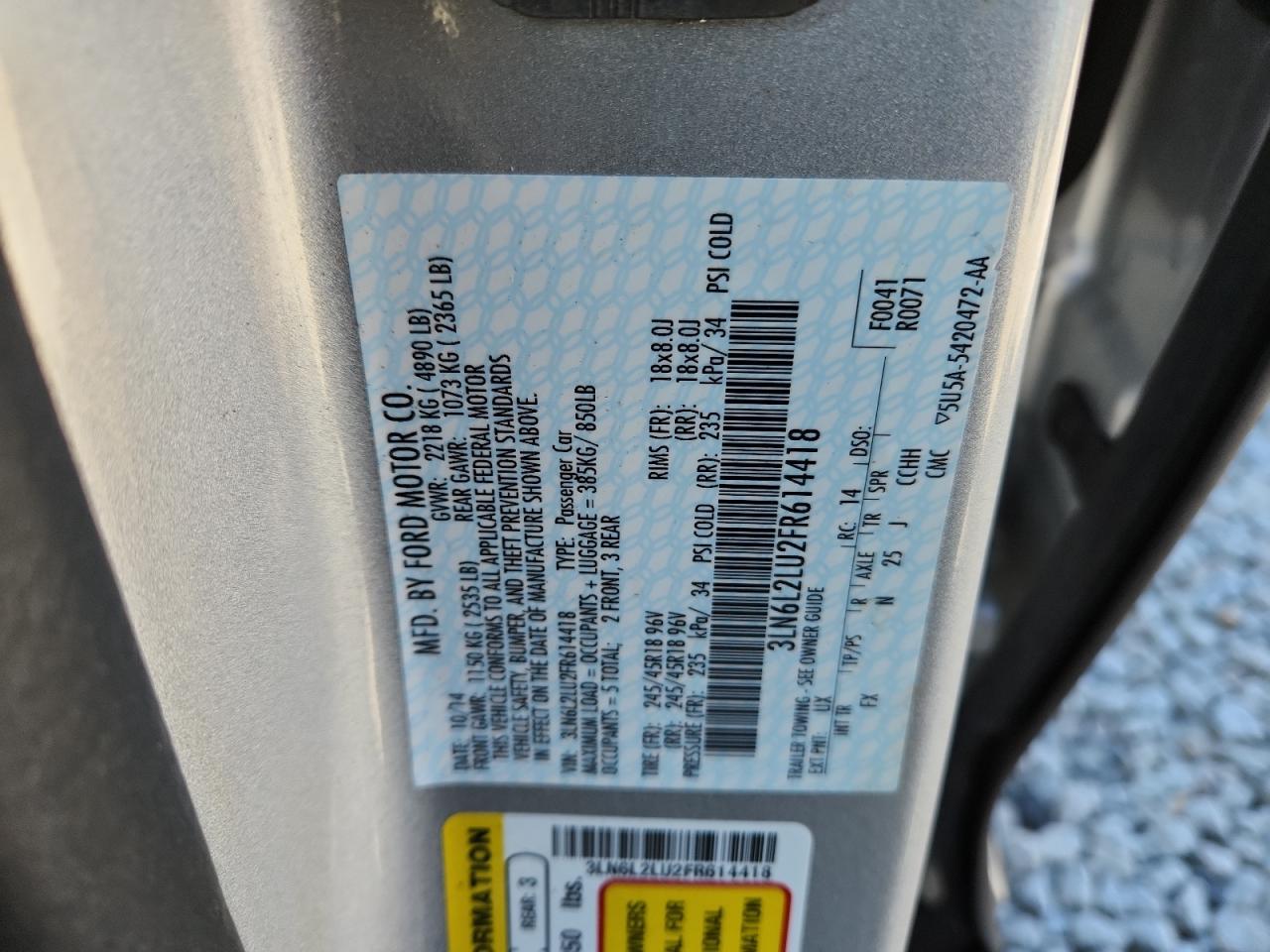 Lincoln MKZ Hybrid Image 12