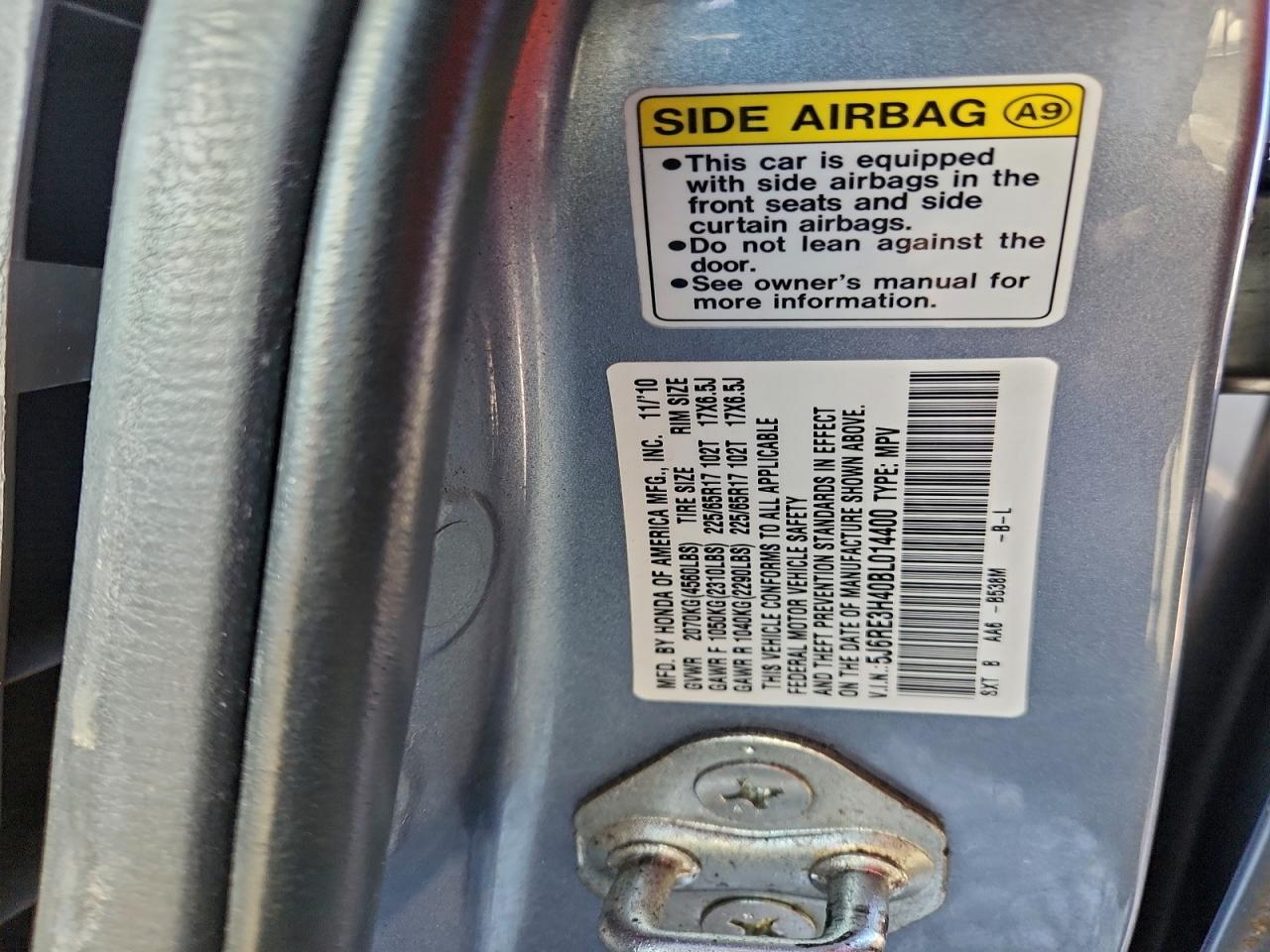 Honda Crv Se Image 7