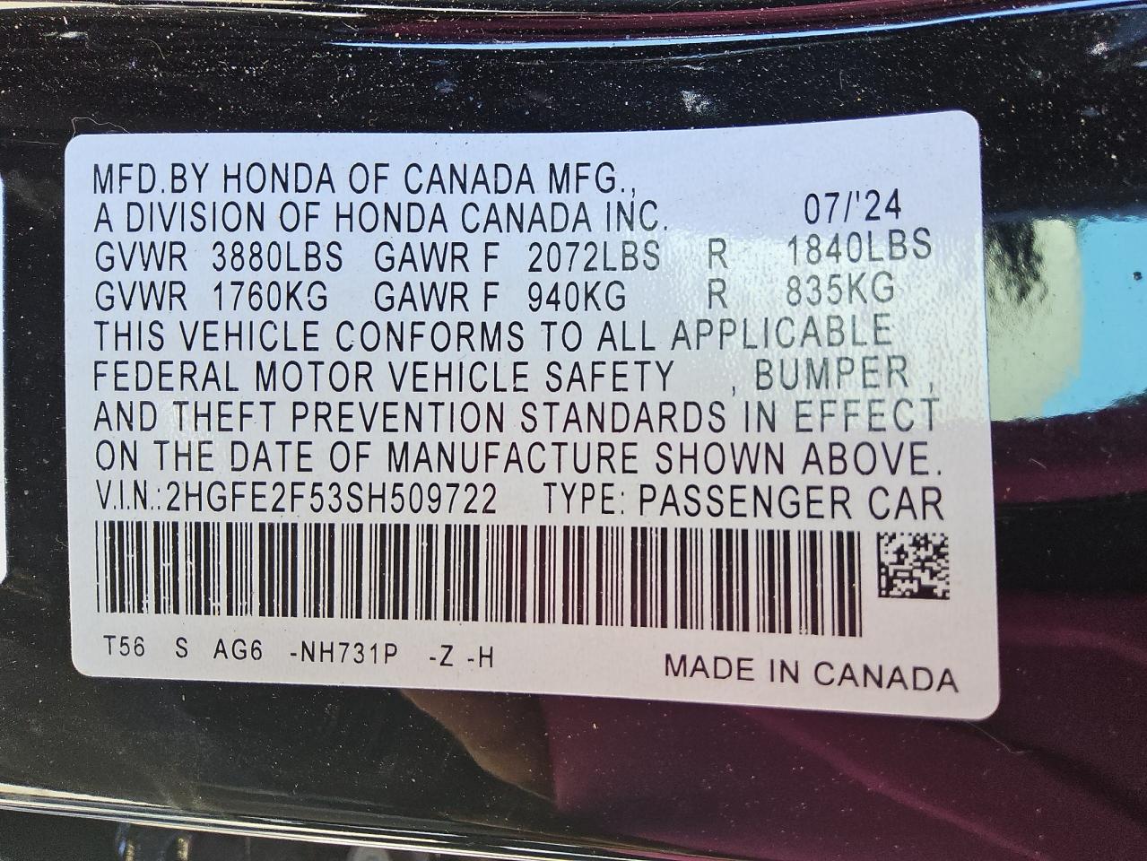 Honda Civic Sport Image 6