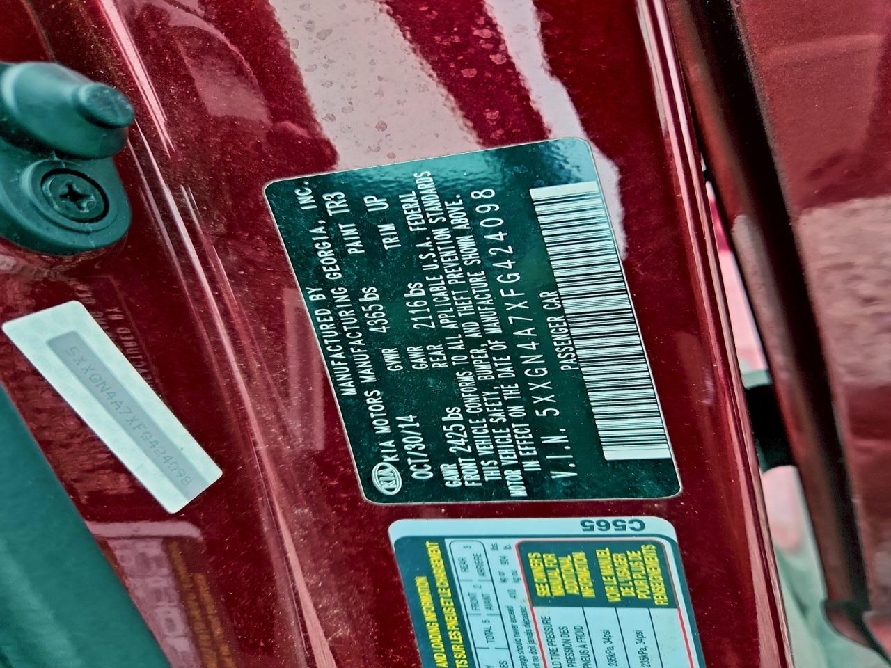 Kia Optima Ex Image 13