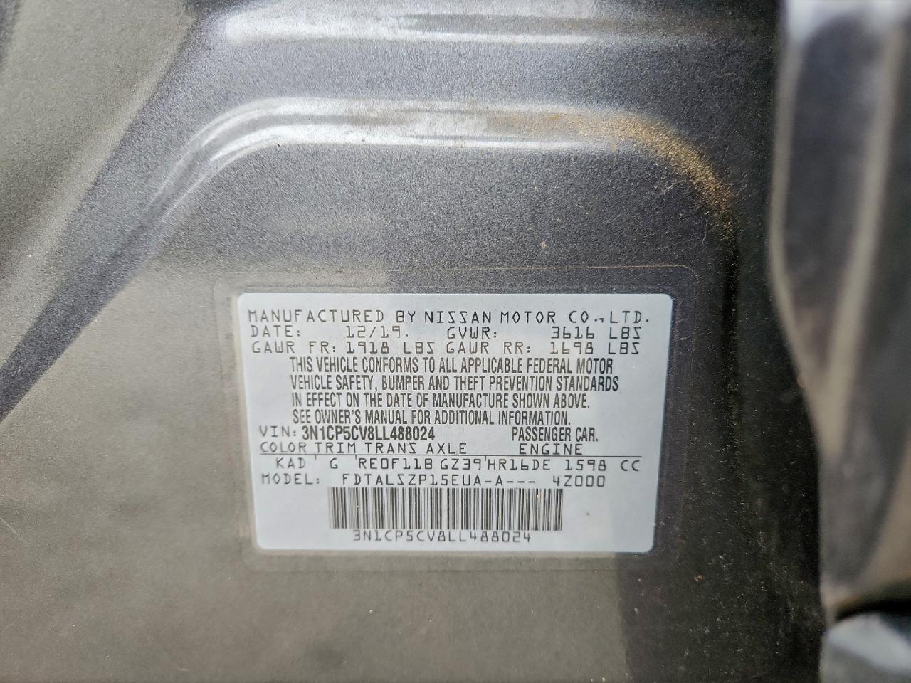 Nissan Kicks Sv Image 9