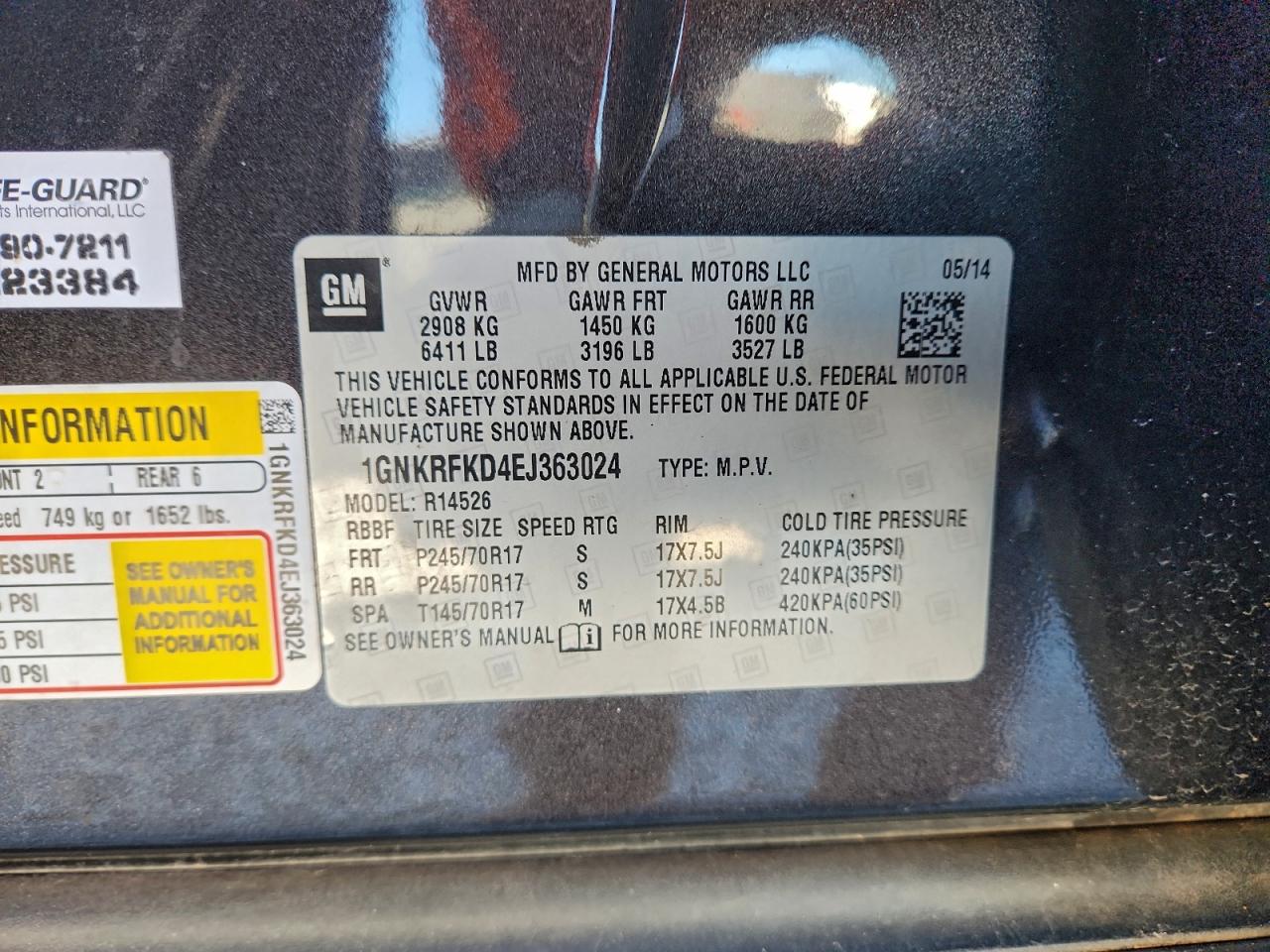 Chevrolet Traverse Ls Image 9