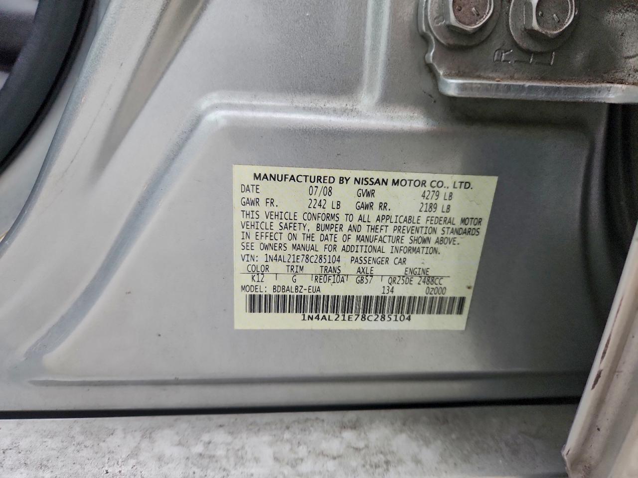 Nissan Altima 2.5 Image 7