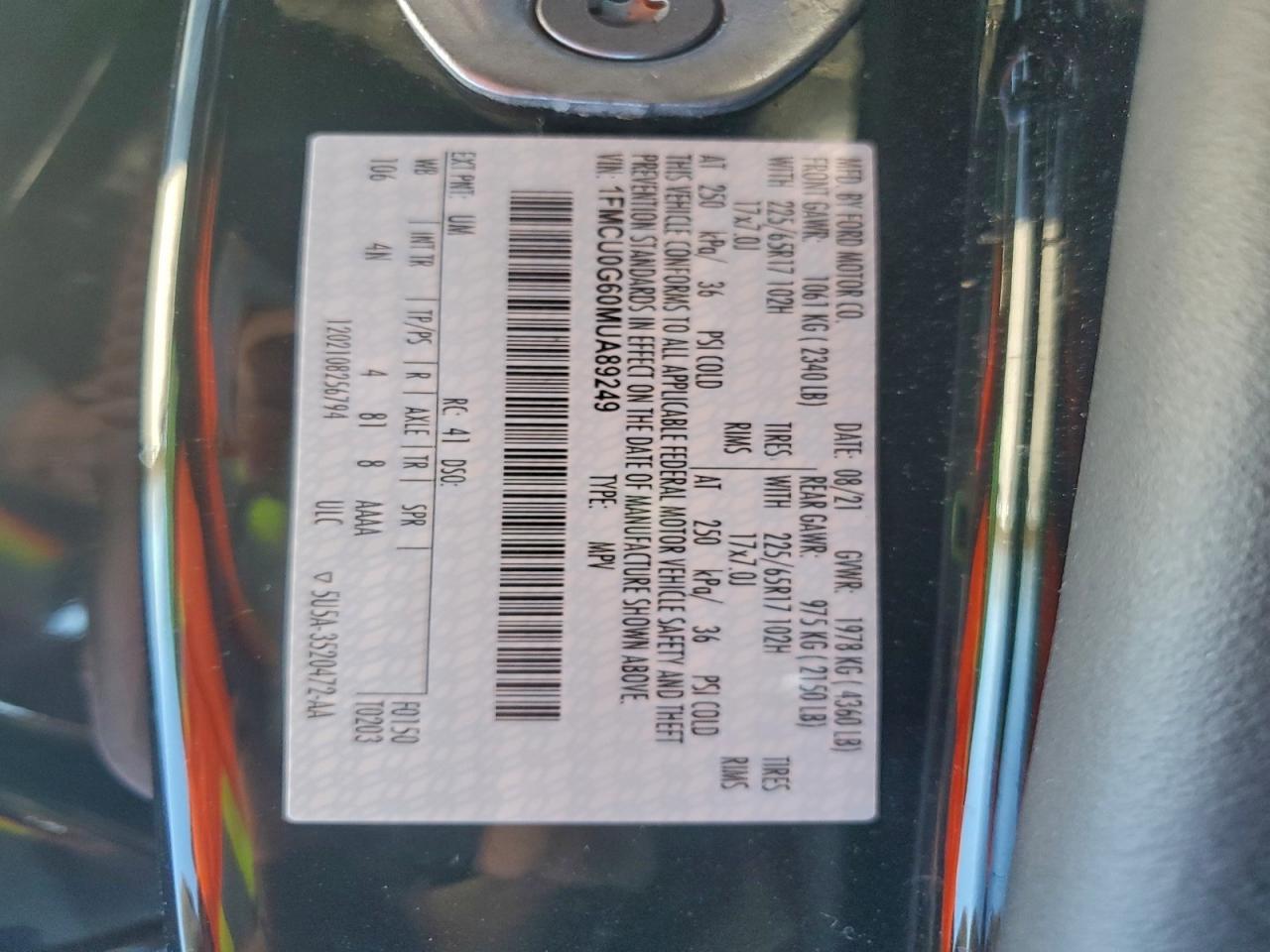 Ford Escape Se Image 8