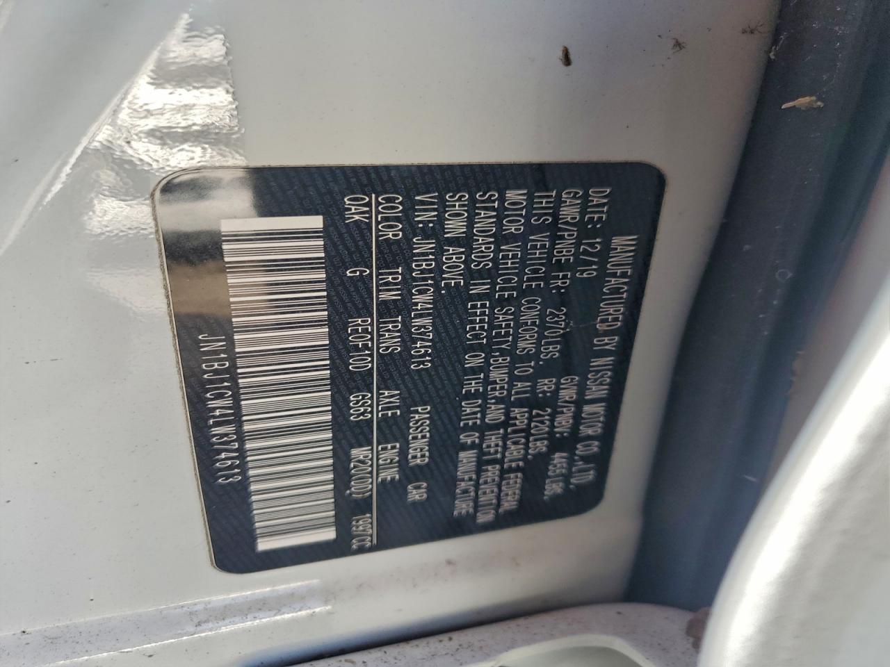 Nissan Rogue S Image 13