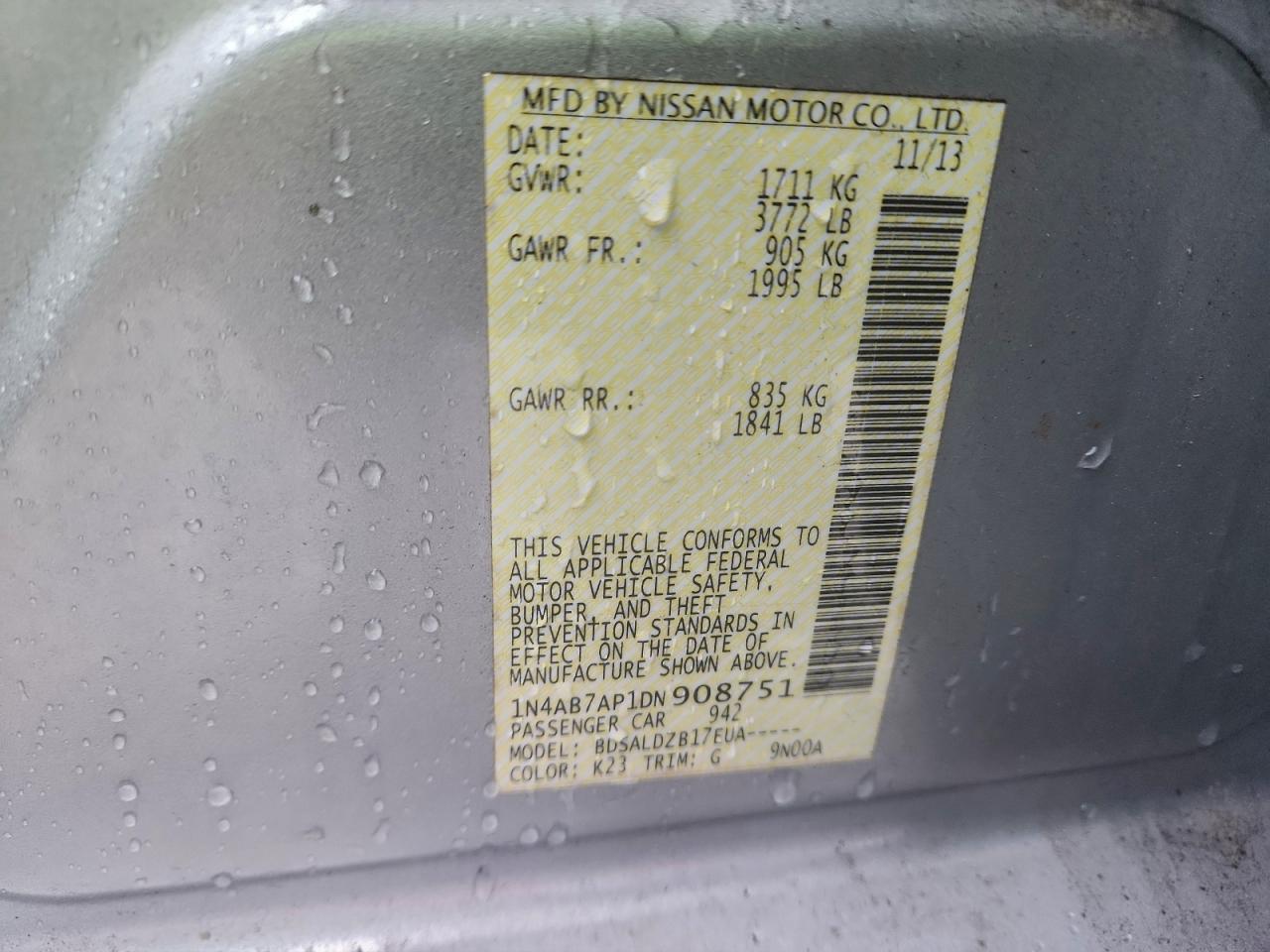 Nissan Sentra S Image 11