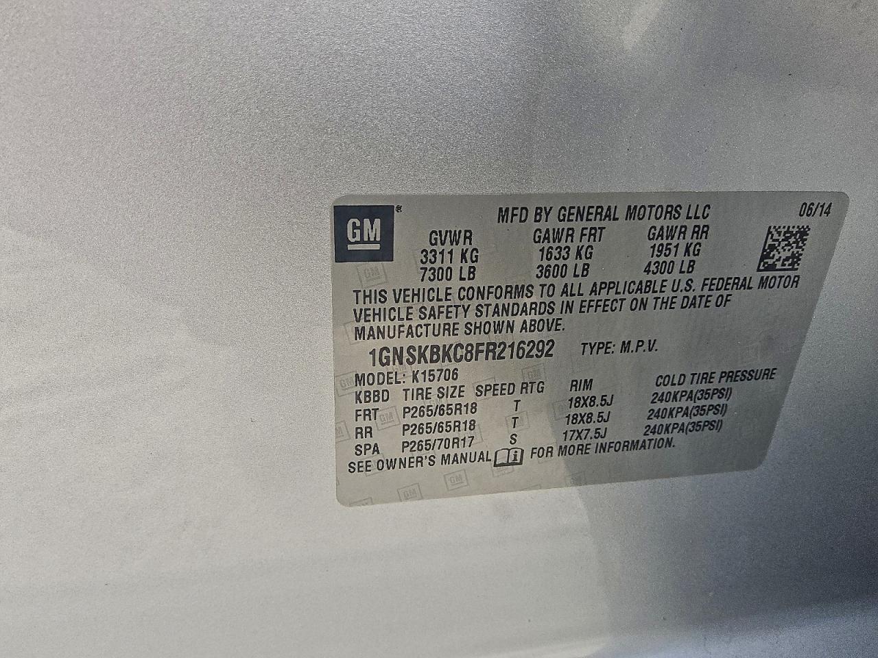 Chevrolet Tahoe K1500 Lt Image 10