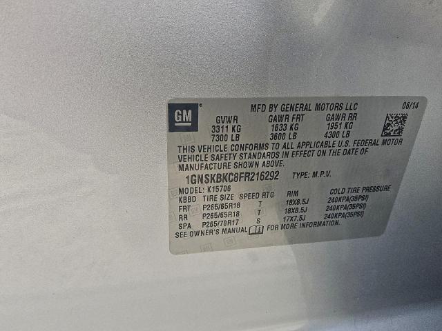 Chevrolet Tahoe K1500 Lt Image 10