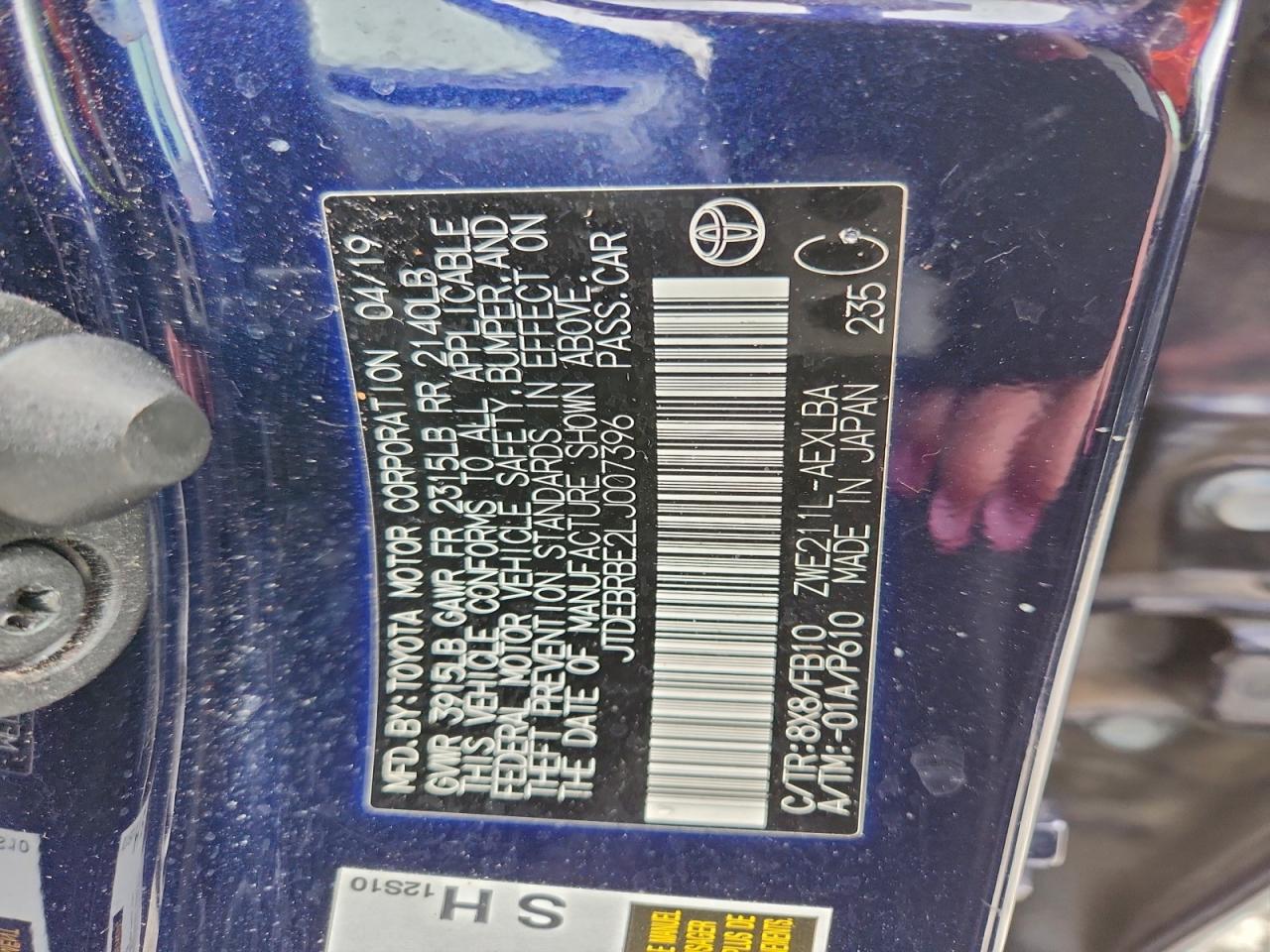 Toyota Corolla Le Image 9